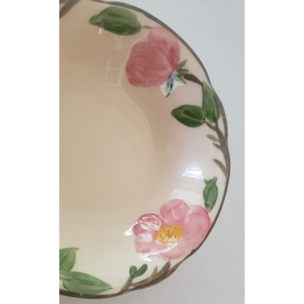 Franciscan Desert Rose Fruit Dessert Bowl Set of 3 England Pink - Picture 12 of 12
